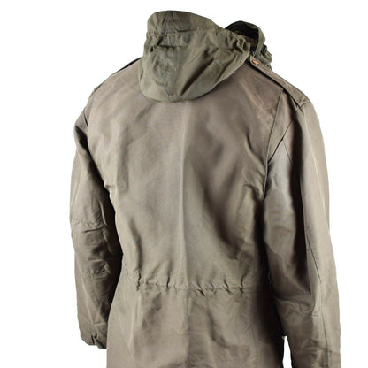 Austrian Army M65 Waterproof Jacket with Hood Olive