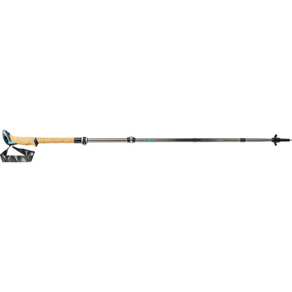 LEKI Cressida FX Carbon moteriškos sulankstomos žygių lazdos 100–120 cm (2 vnt.)