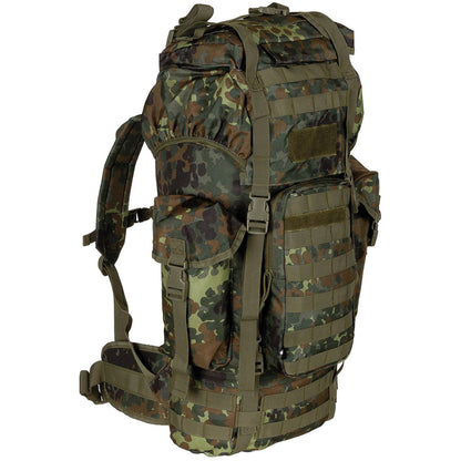 MFH tactical backpack 65l with padded back