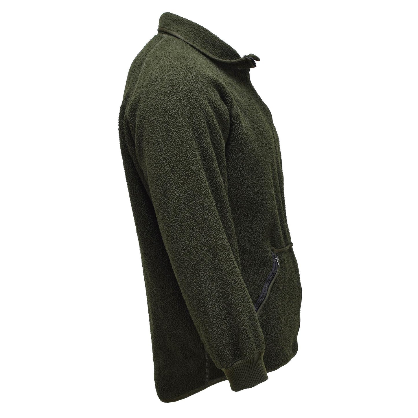 Dutch army fleece sports jumper olive