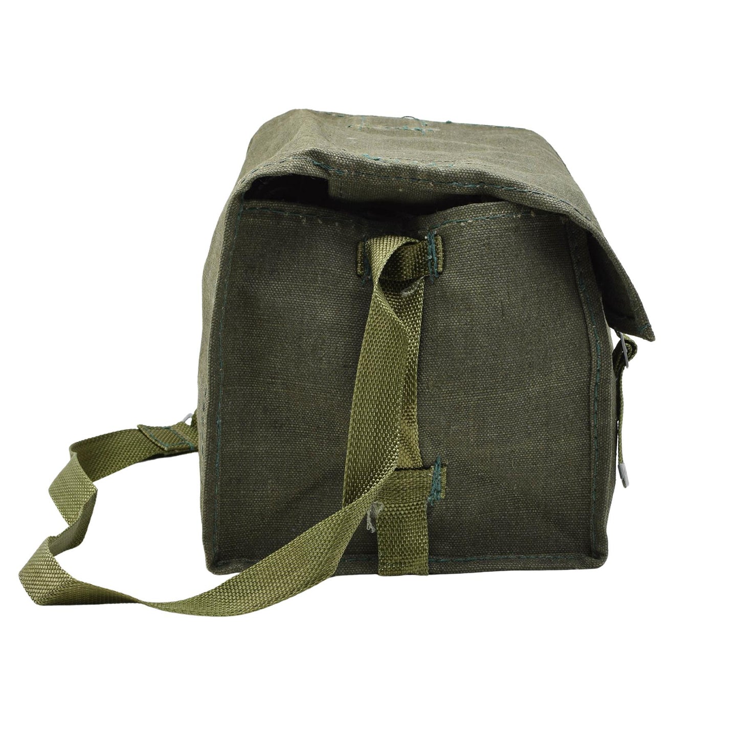 Vintage Polish army bag with adjustable straps