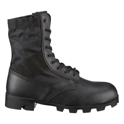 United States Field Uniform Leather Boots PANAMA Black