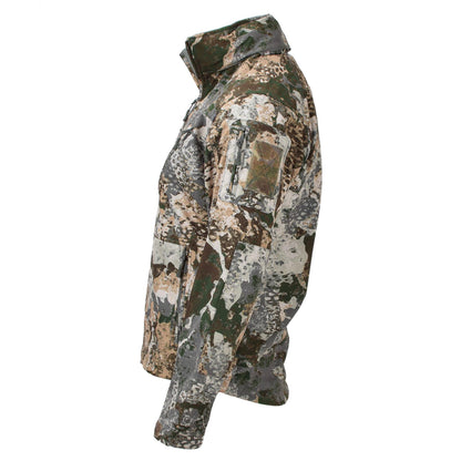 MIL-TEC Softshell Waterproof Tactical Jacket with Hood WASP Print