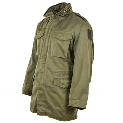 Austrian army M65 parka style jacket Olive
