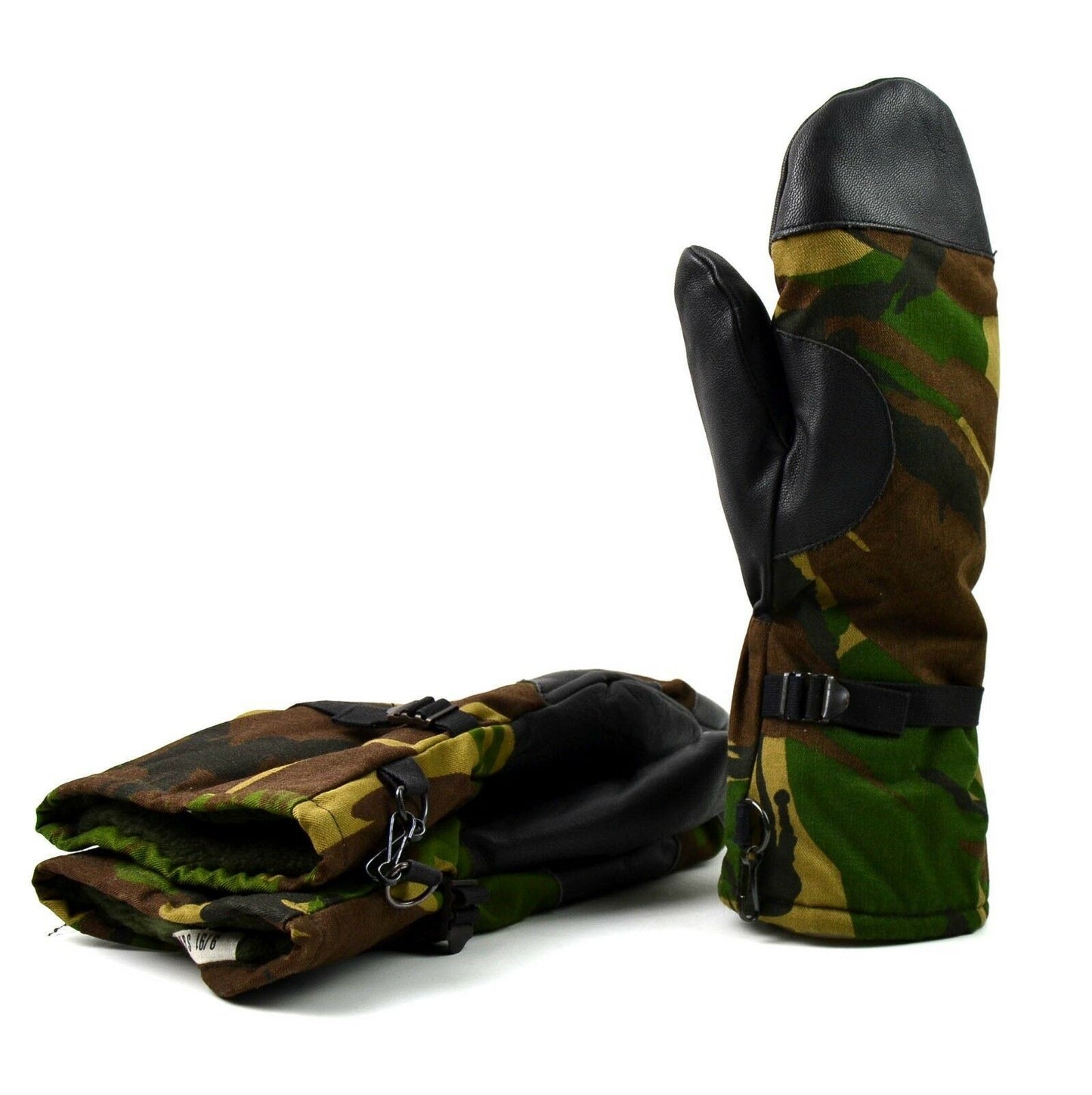 Dutch army warm mittens with wrist protection