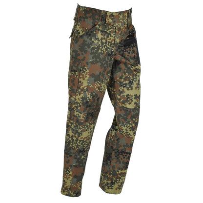 Leo Kohler uniform trousers in Flectarn print