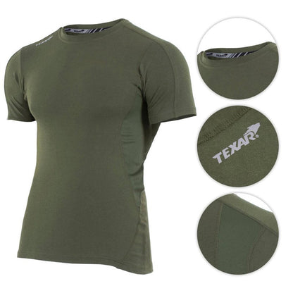 TEXAR military style short sleeve underlayer shirt