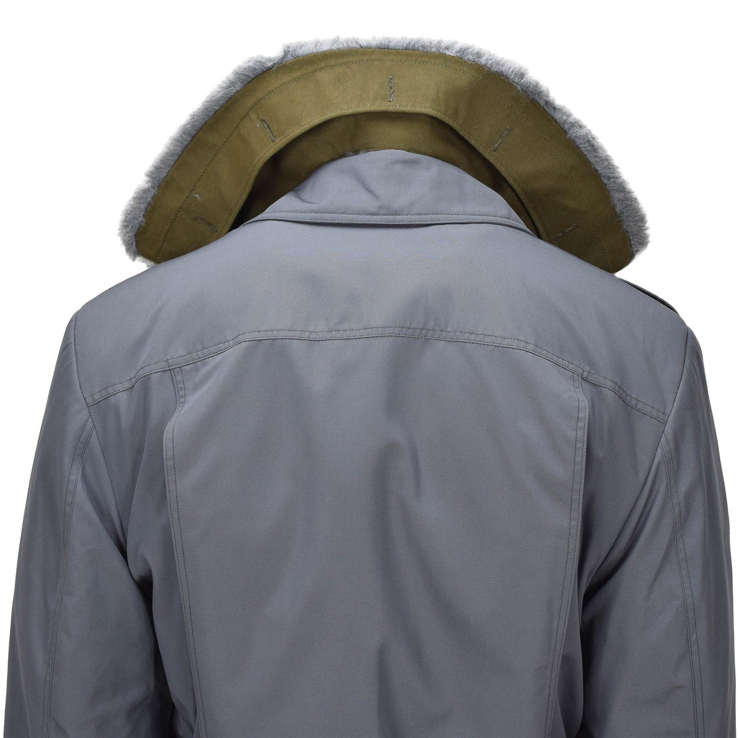 Czech army M85 parka with lining in gray color