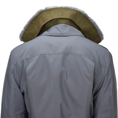 Czech army M85 parka with lining in gray color