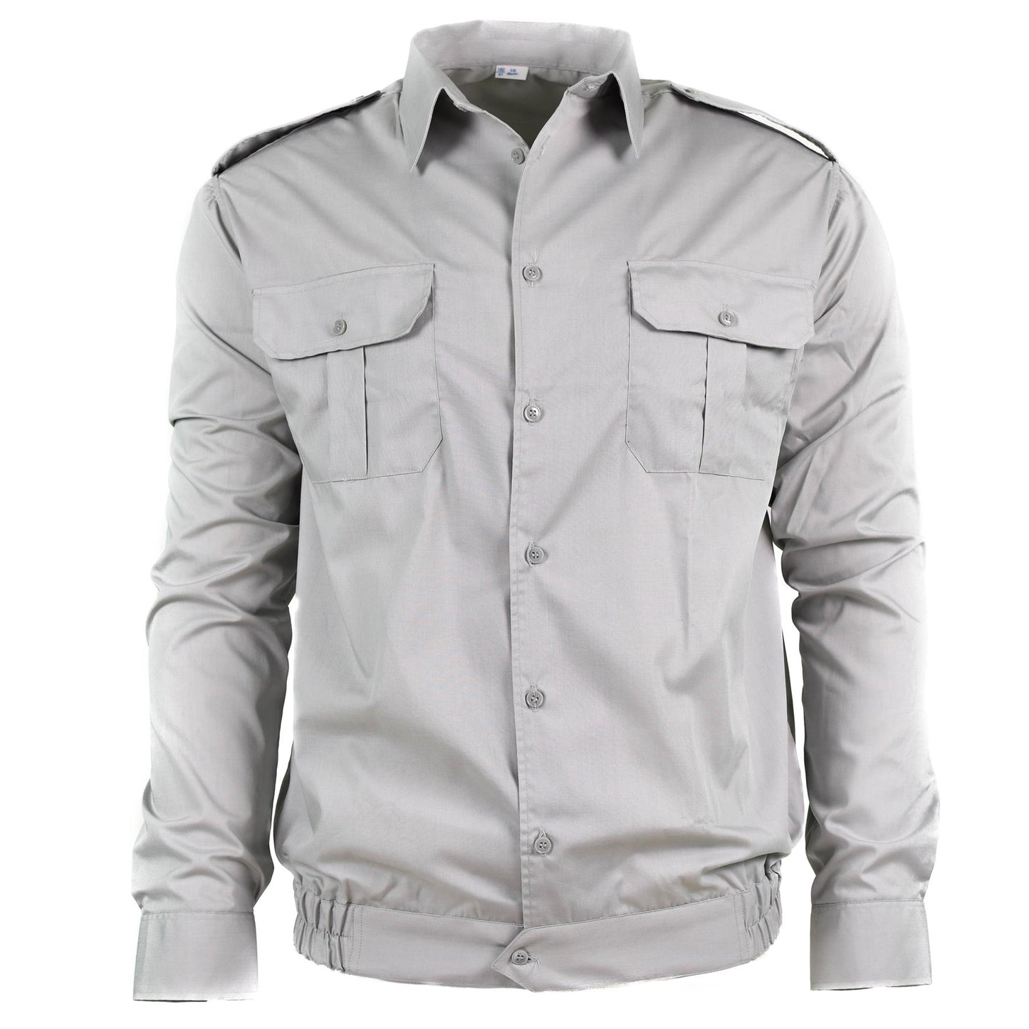 Bulgarian army cotton shirt in gray color