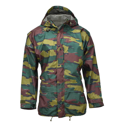 Belgian army waterproof jacket jigsaw print