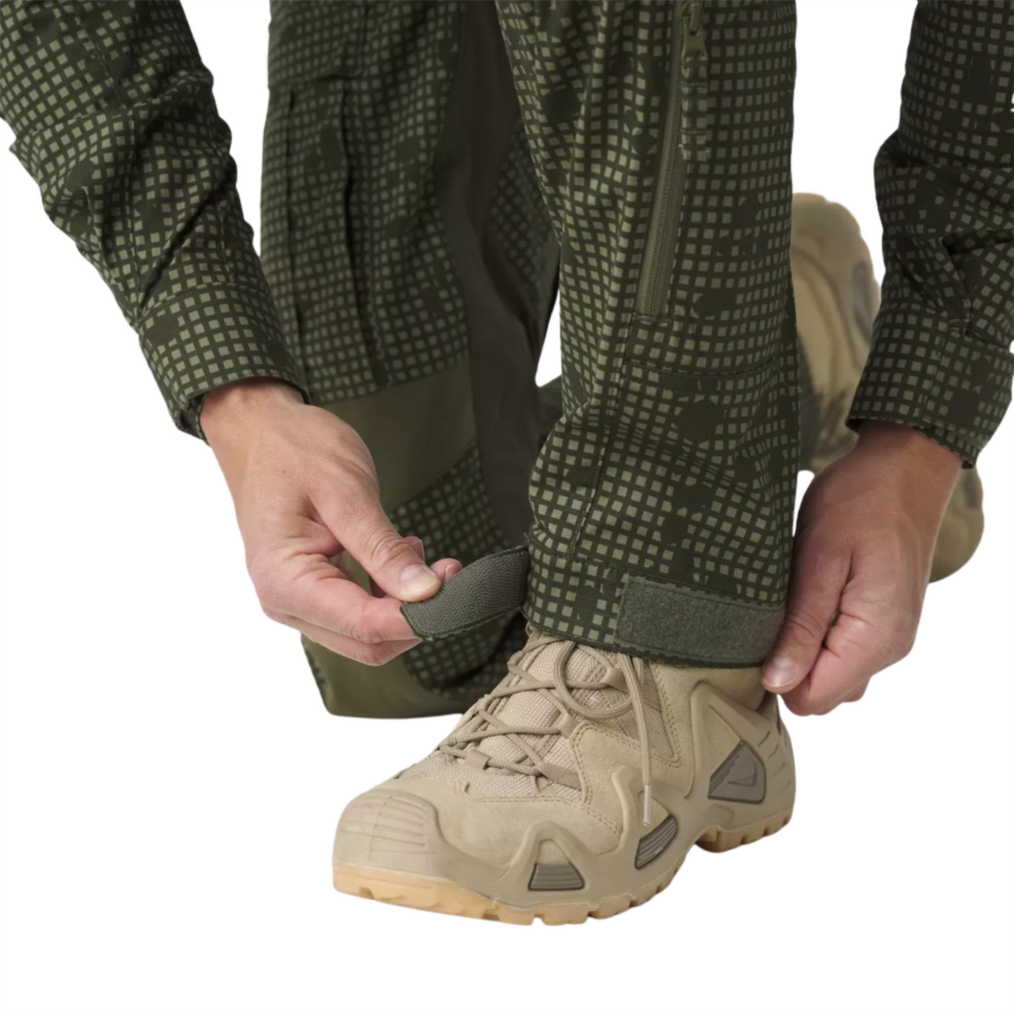 Helikon-Tex MCDU taktinės kelnės su ventiliacija Ripstop Woodland marginimo