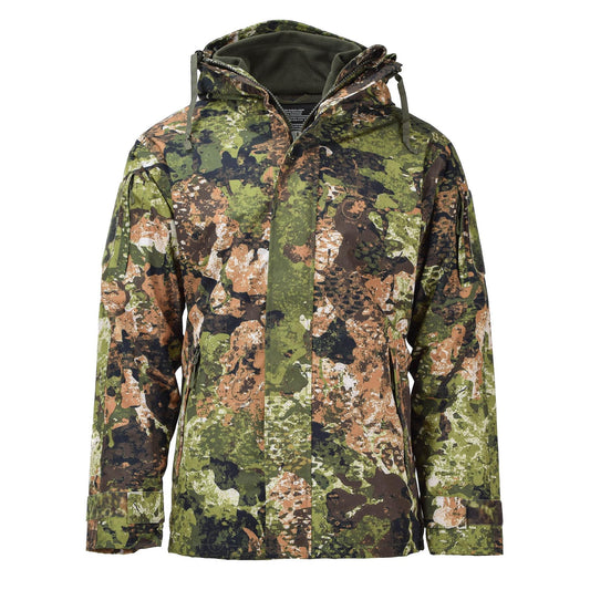 MIL-TEC fleece-lined waterproof jacket in WASP print