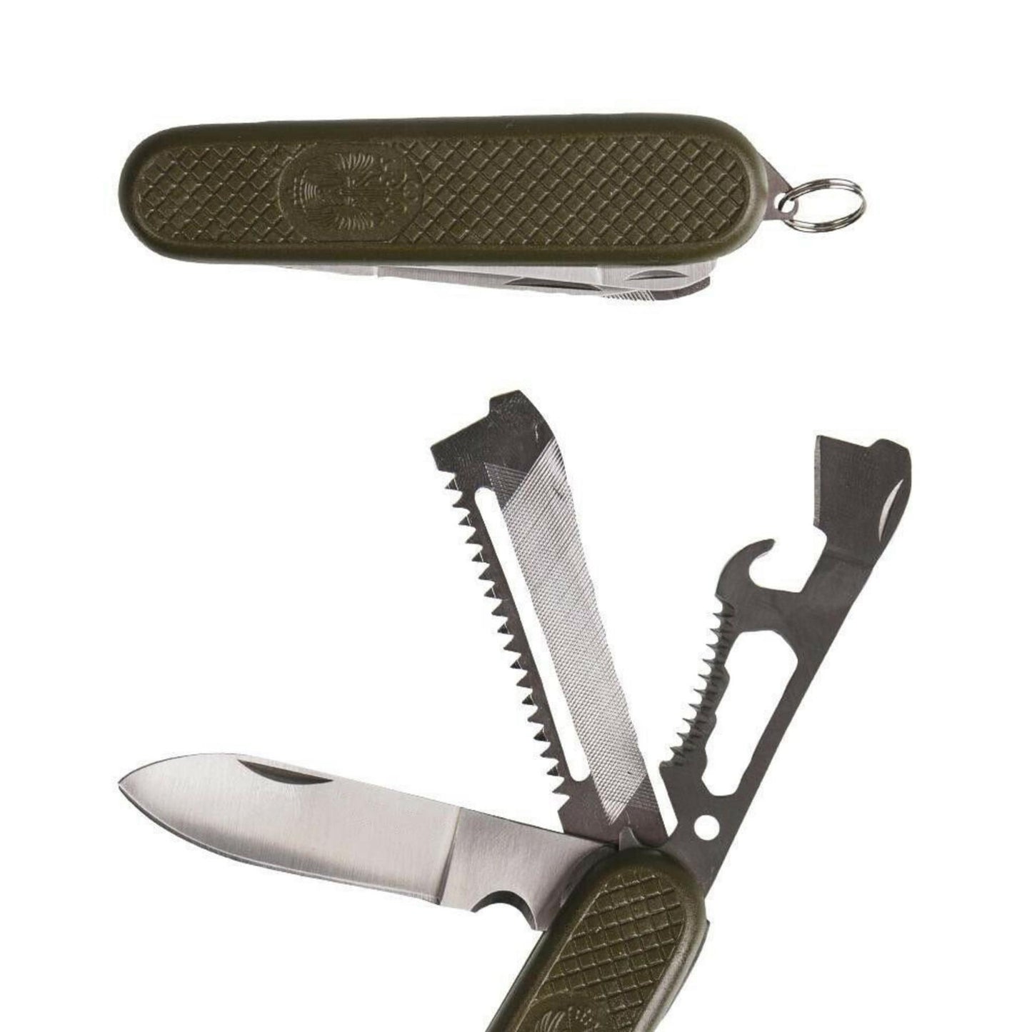 MIL-TEC Spanish Military Style Folding Knife Olive