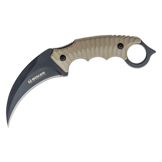 BOKER Spike tactical karambit with fixed blade 440A steel