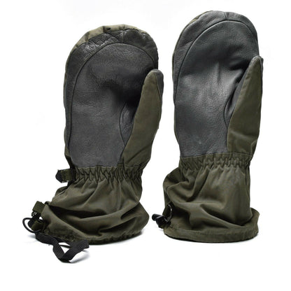 Austrian army waterproof goretex gloves Olive