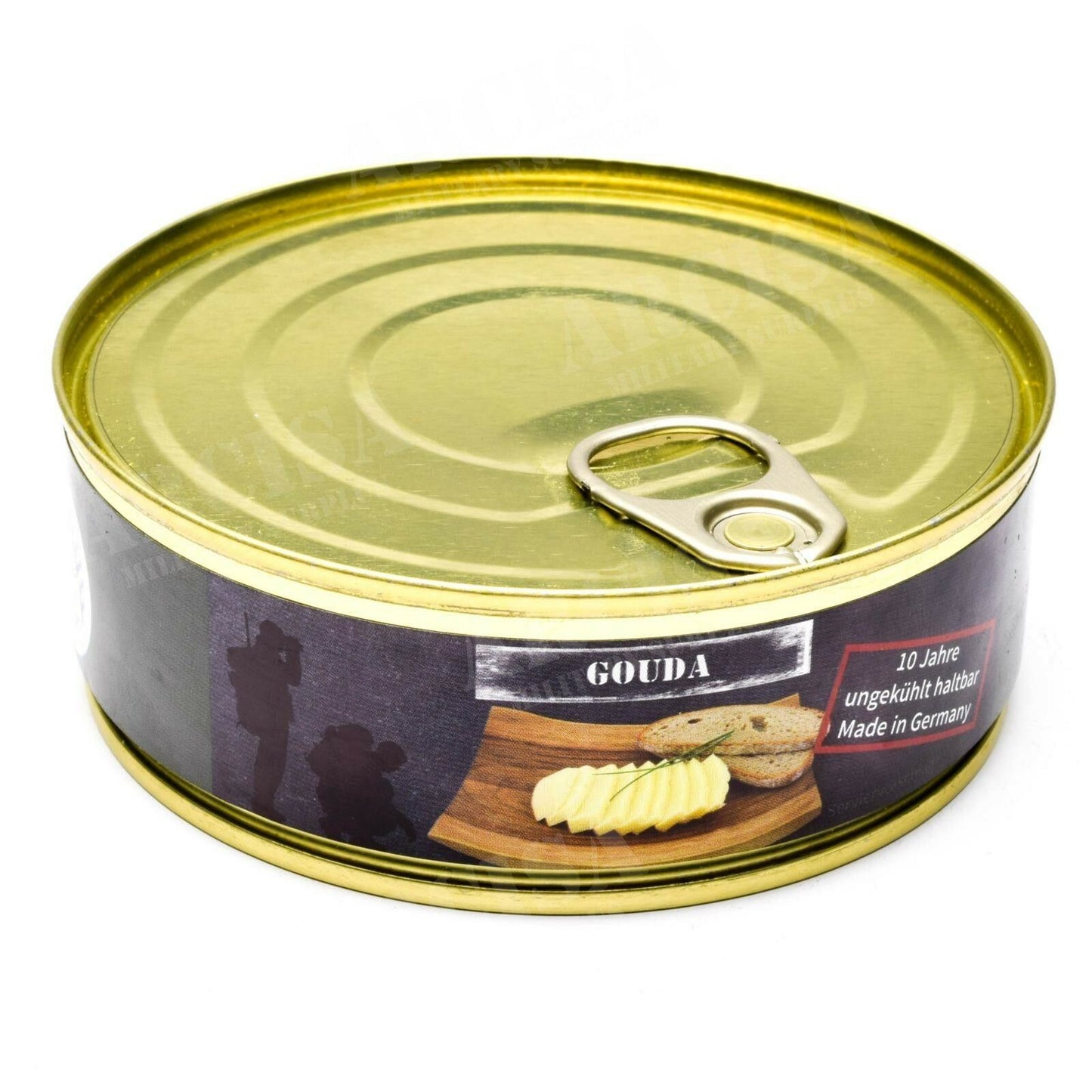 MFH survival food "Gouda" cheese can 200g.