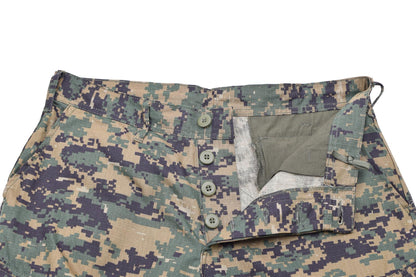 MIL-TEC uniform pants with Digital Woodland print