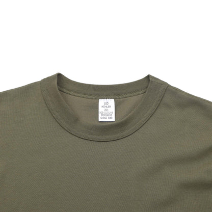 Leo Kohler T-shirt with short sleeves in olive color