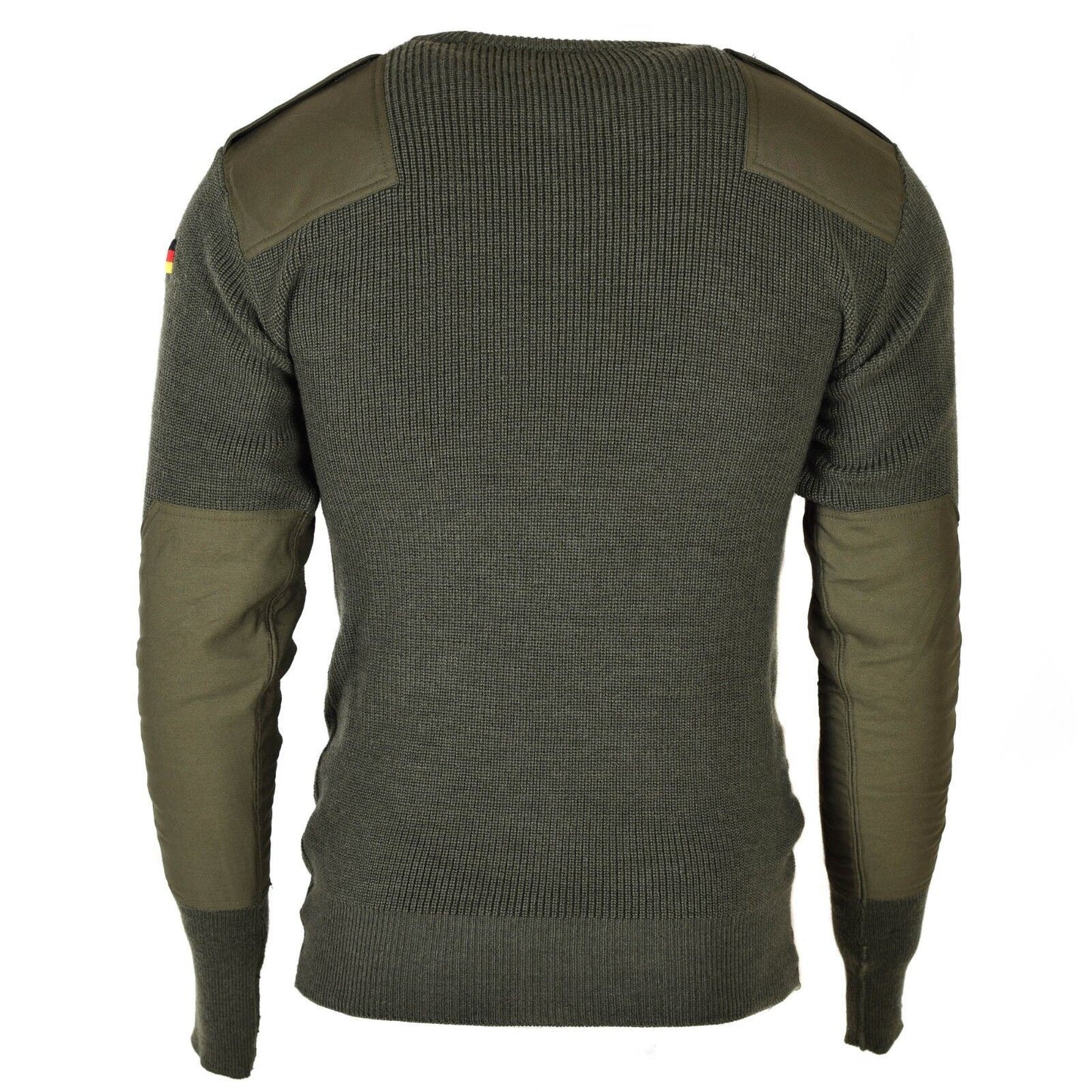 German army classic wool sweater Olive