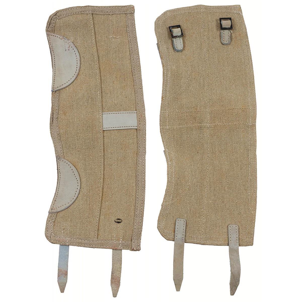 Italijos kariuomenės gaitrai batams Khaki spalvos