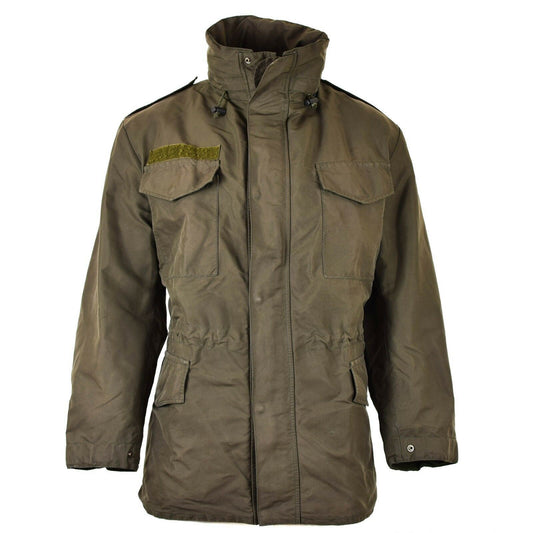 Austrian Army M65 Waterproof Jacket with Hood Olive