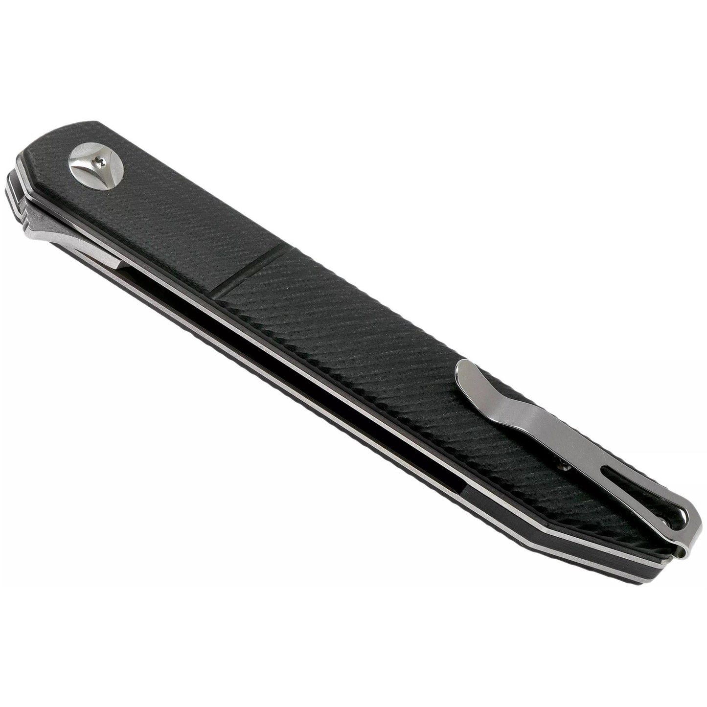 Boker Magnum Miyu pocket knife compact folding 440A steel G10 handle black