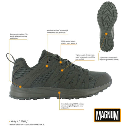 Magnum Storm Trail Lite sports shoes in black