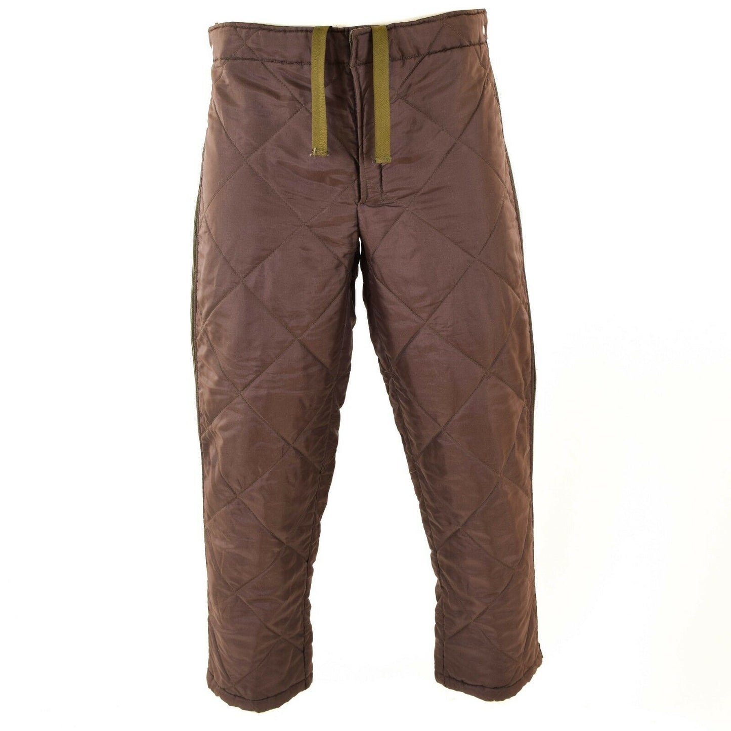 Austrian military lined trousers thermally warm Green