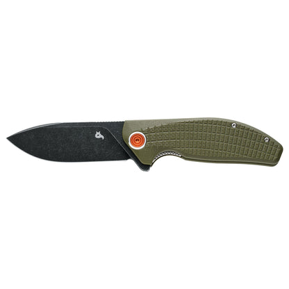 Fox Knives ACUTUS BF-764 OD folding pocket knife made of D2 steel