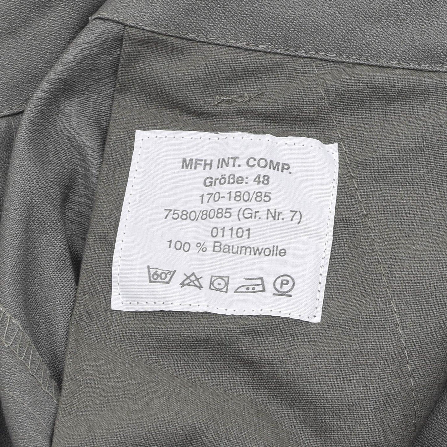 MFH German military style moleskin pants