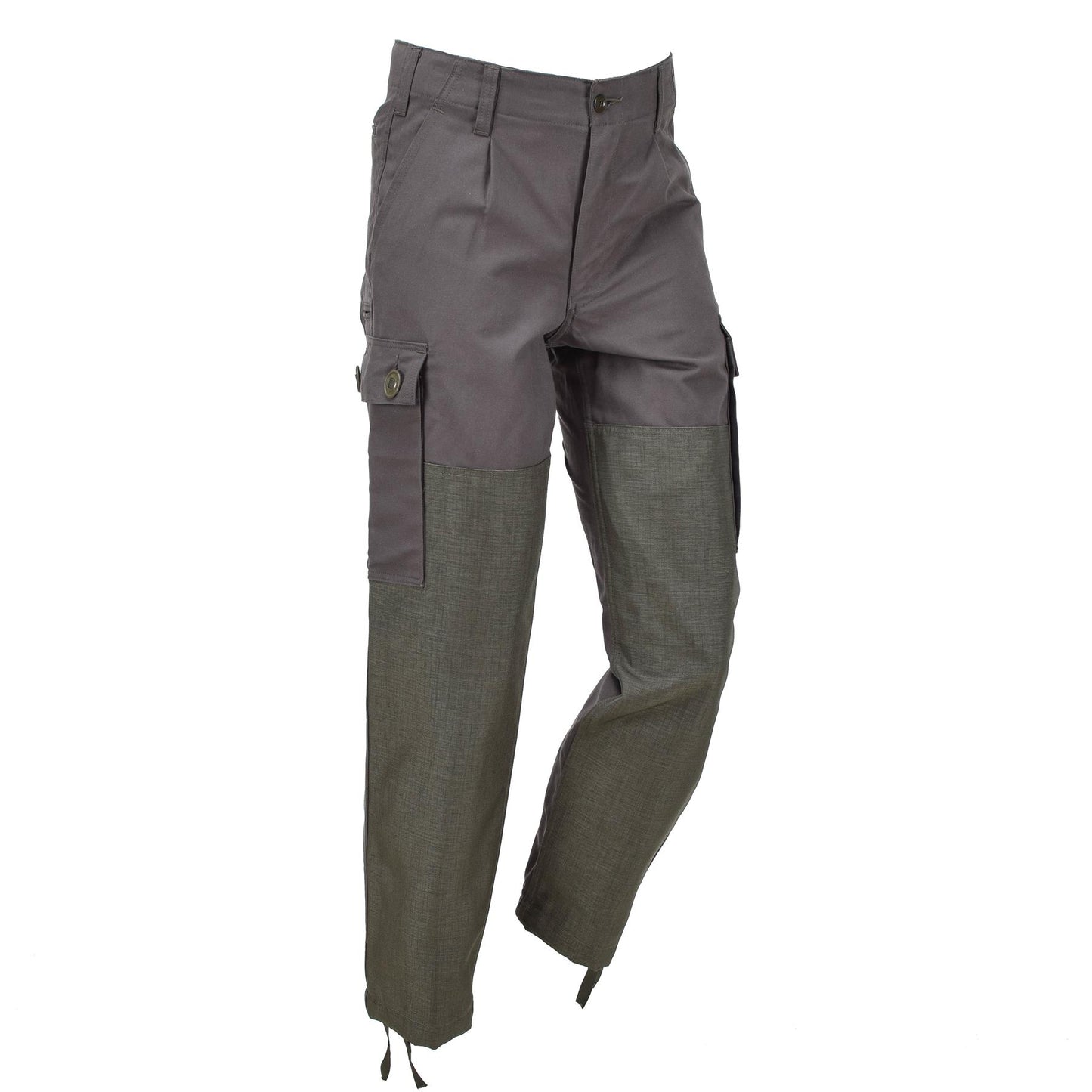 Leo Kohler work pants reinforced with pockets Gray