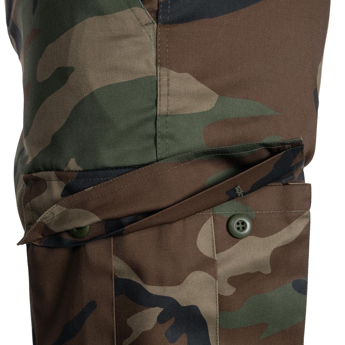 MIL-TEC shorts with pockets Woodland print