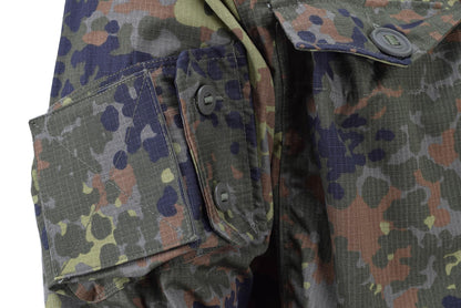 TACGEAR German army style jacket in Flecktarn print 