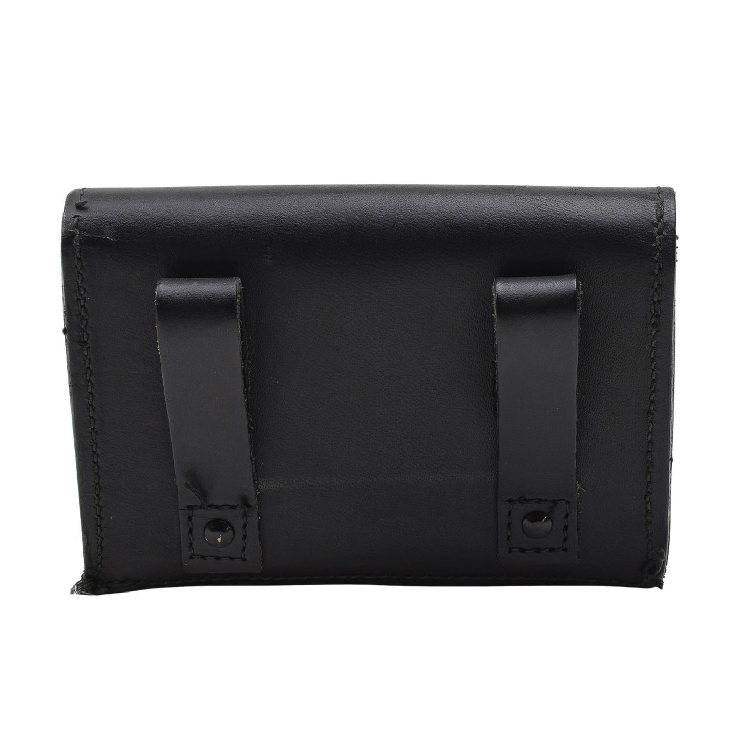 Italian Army Small Leather Magazine Case Black