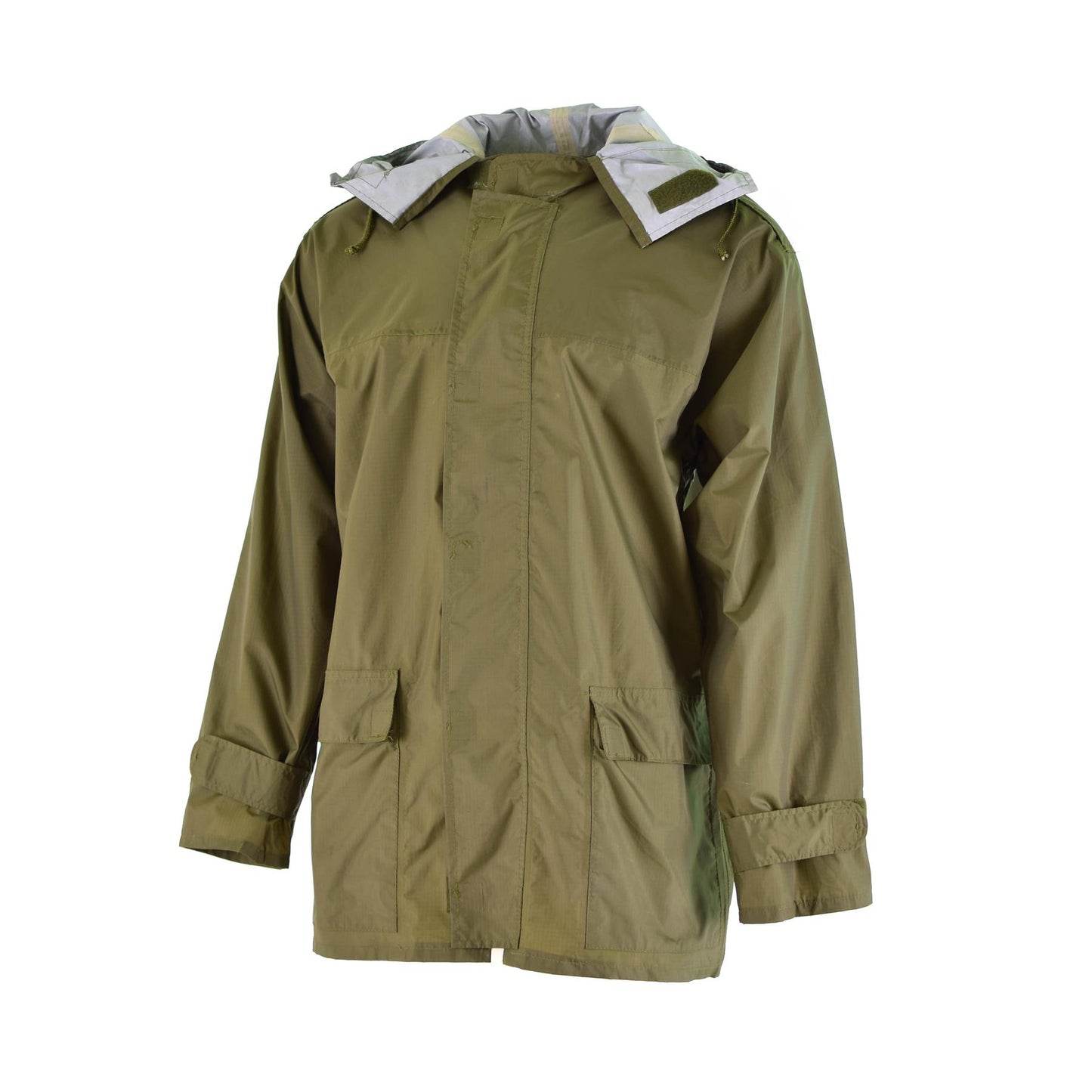 Danish Army Waterproof Hooded Jacket Olive