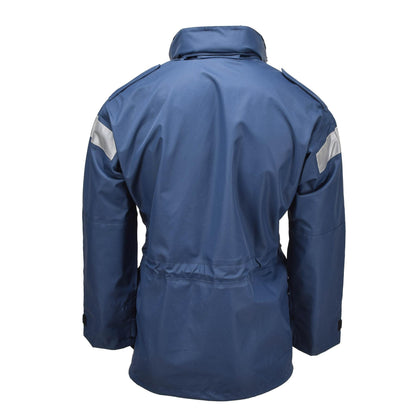 United Kingdom Army rain jacket in blue