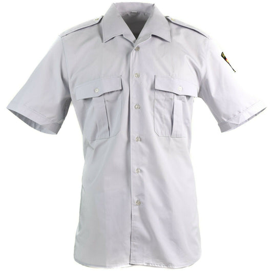 Spanish police uniforms with short sleeves in gray color