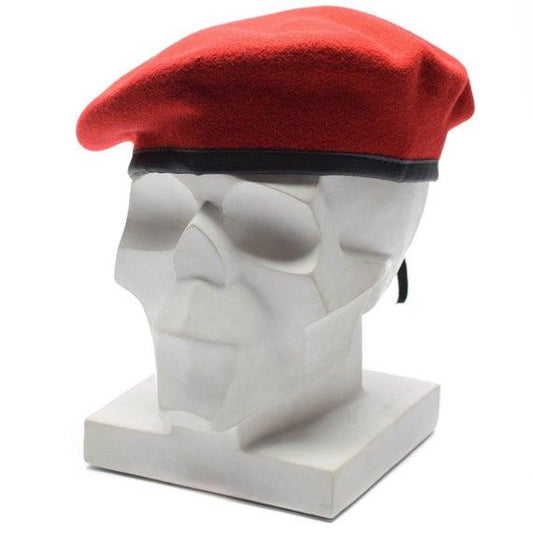 German army coral red beret