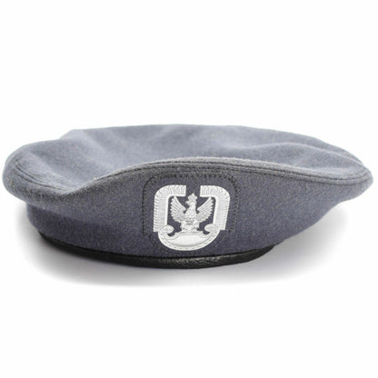 Polish Air Force beret in gray color