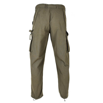 Austrian military field pants ripstop fabric Olive