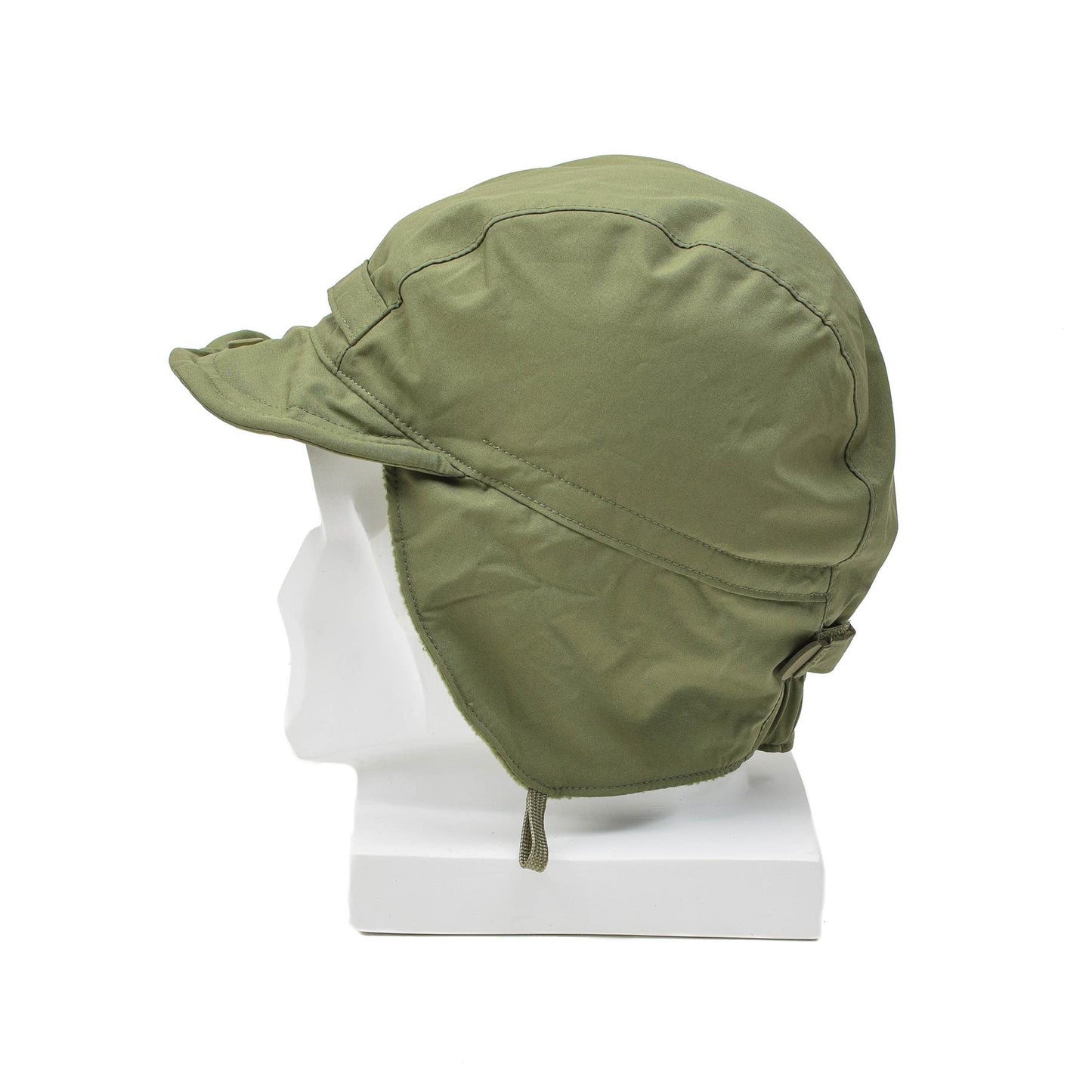 Dutch Army Paratrooper Cap with Ear Flaps Olive