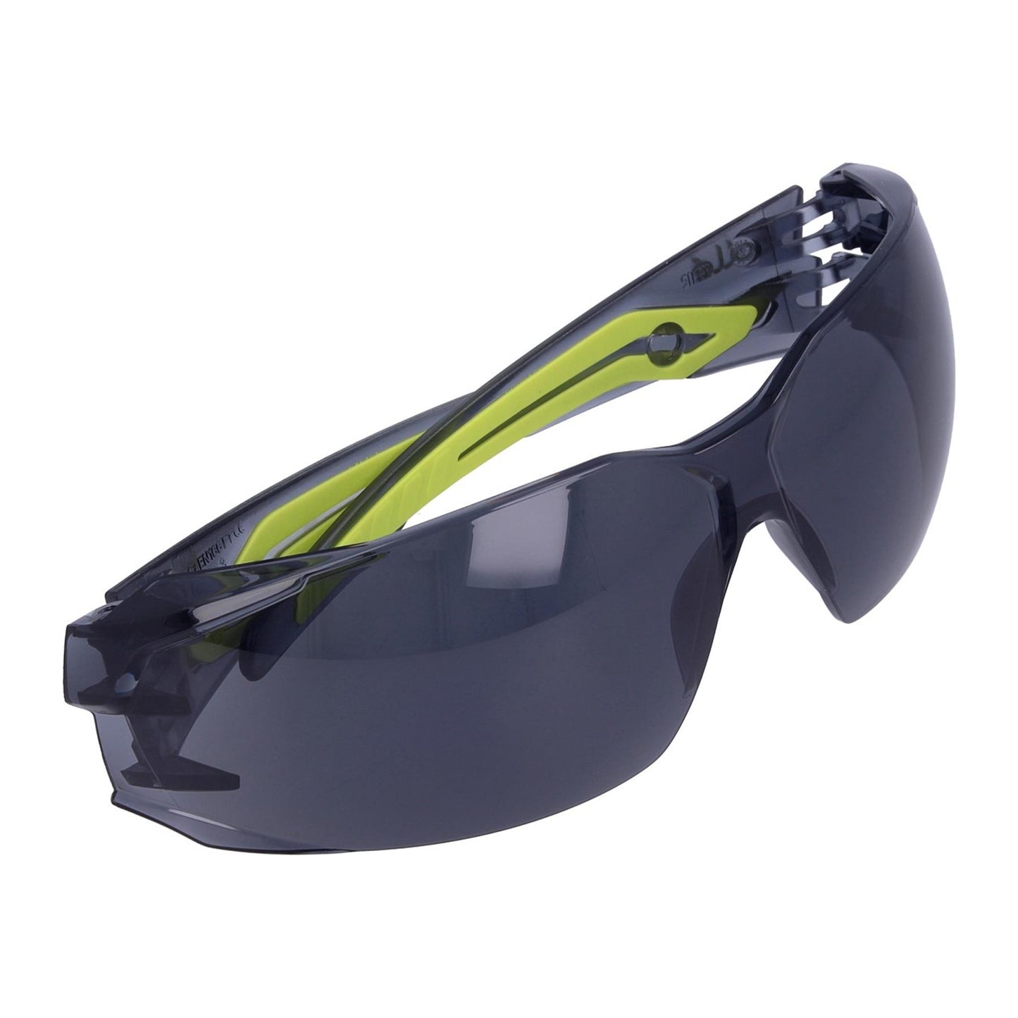 Bolle SILEX+ tactical goggles black yellow frame with tinted lens