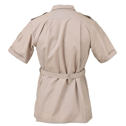 French army legionnaire shirt with short sleeves Light Brown