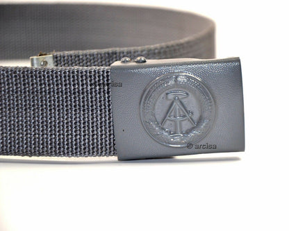 East German army vintage belt in gray color