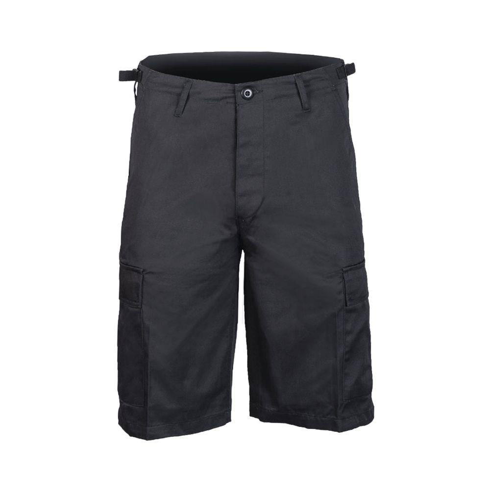 MIL-EC Military bermuda style shorts Black