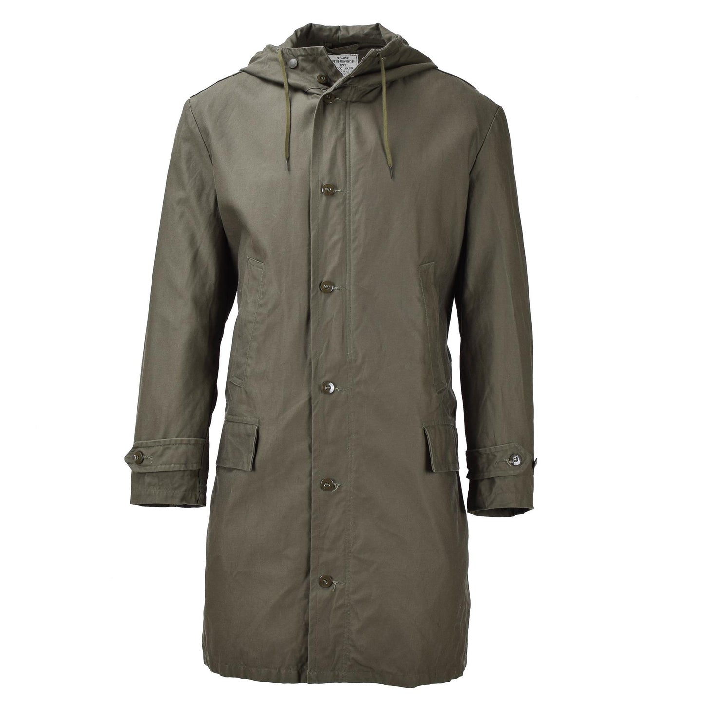 German army parka type jacket with a hood Olive