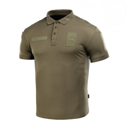 M-TAC polo shirt with short sleeves in olive color