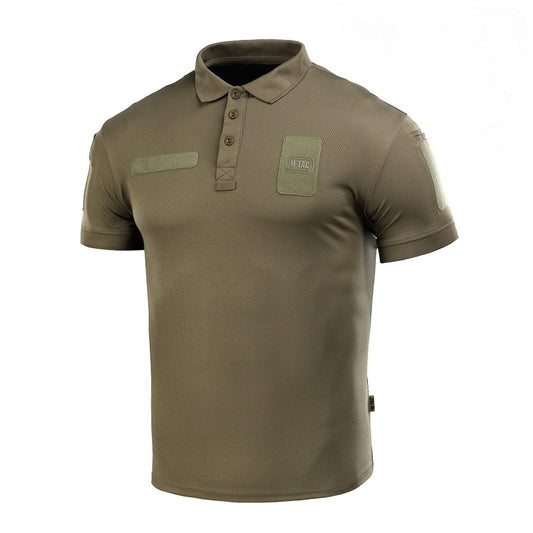M-TAC polo shirt with short sleeves in olive color