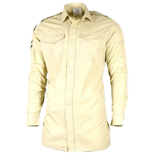 United Kingdom Army Long Sleeve Shirt Khaki